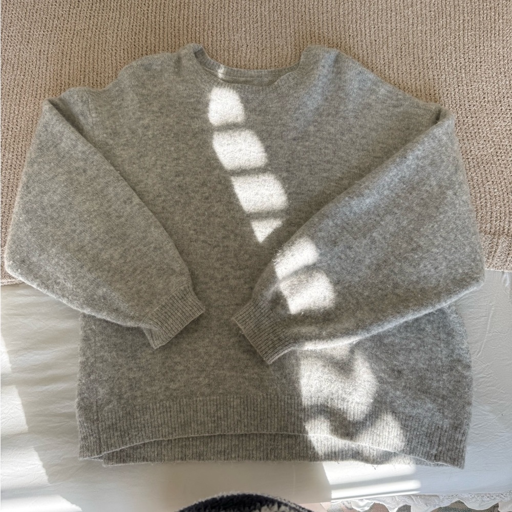 Daily Drills Oversized Alpaca Sweater